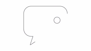 Konuşma baloncuğu dairesel başlı ve dikdörtgen saplı bir anahtar içerir.