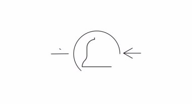 Çan simgesi etrafını sarmış oklar yukarıdan ve yandan içe dönük.