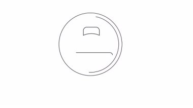 Basit bir taslak biçiminde kaplanmış bir tabağın üzerinde büyüteç