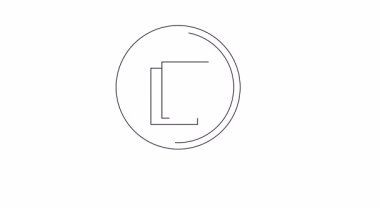 Bir büyüteç tek renkli çizgi sanatında üst üste dizilmiş kağıtlara odaklanır.