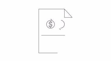 Bir belge, metni öneren satırlarla USD 'den CAD' a bir değiş tokuş görüntüler