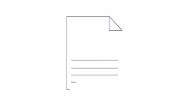 Tokmak sembolü ve satır köşesi olan bir belge