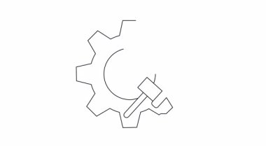 Önündeki ses bloğunda duran tokmağı olan vites ana hatları.