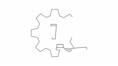 Diş macunu tüpü, dişfırçasının önündeki diş fırçasına yapıştırıcı koyuyor.