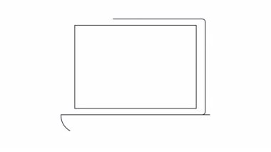 Bir dizüstü bilgisayar ekranında siyah çizgilerle çizilmiş parmaklarını şaklatan bir el görülüyor.