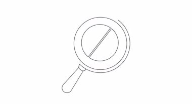 Büyüteç, aşağıya bakan bir çizgi okuyla kesişen bir bulut simgesini inceler.