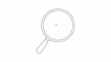 Bir büyüteç, başparmak aşağı ve aşağı ok ile bir bulutu çerçeveler.