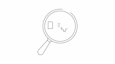 Bir büyüteç, paranın arkasında bir dolar işareti ile baş parmak işareti yapan bir eli ortaya çıkarır.