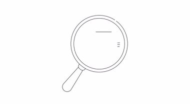 Bir büyüteç kredi kartına yakınlaşır ve onay verir.