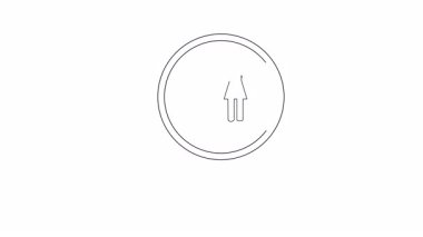 Bir büyüteç, kadın figürü simgesinin yanındaki klasöre odaklanır