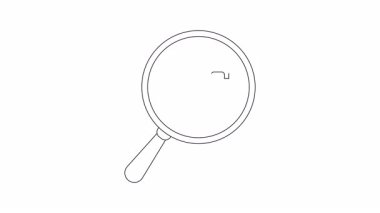 Bir belge ve kilitlenmemiş bir asma kilit büyüteçle görüntülenir