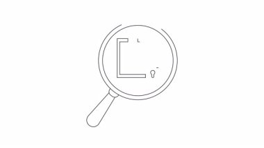 Bir büyüteç, kontrol işaretleri ve asma kilit simgesine sahip bir kontrol listesine odaklanır