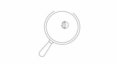 Büyüteç denetimi altında elle dünya transferi