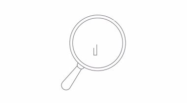 Bir büyüteç yükselen bir satranç şövalyesini ve yukarı doğru yükselen bir oku sarar.