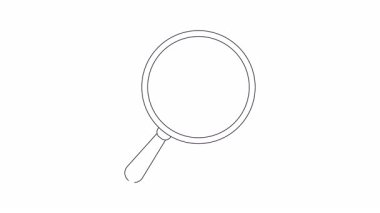 Yükselen bir çubuk grafik ve okla etiketin üzerine büyüteç