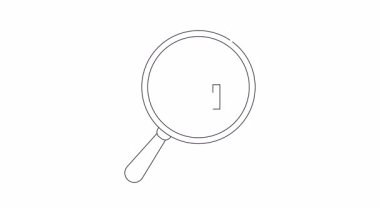 Bir büyüteç aşağı doğru ok ve konum iğnesi olan bir çubuk grafiğine odaklanır