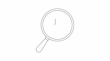 Bir büyüteç, konuşma balonunda ev simgesini gösteren bir telefona odaklanır.