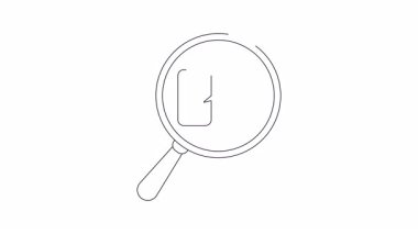 Kontrol listesi gösteren bir akıllı telefon büyüteçle görüntülenir