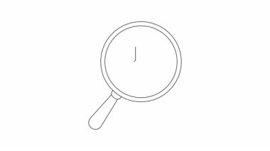 Bomba sanatı gösteren bir konuşma baloncuğu olan bir telefonun üzerinde büyüteç