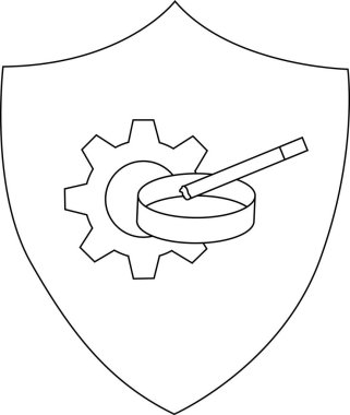 Kalkanda vites, kül tablası ve sigara bulunur.