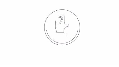 Avuçlarında soru işareti olan büyüteç.