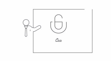 Ses tanıma teknolojisinin zorluklarını ve dezavantajlarını vurgulayan basit bir grafikle gösterilen bir sunum.