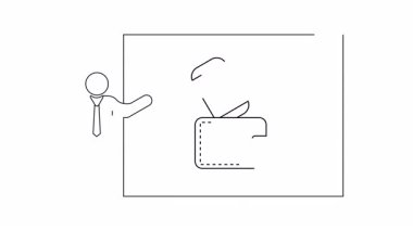 Dijital cüzdanları, mobil ödemeleri ve teknolojinin finans sektörüne entegrasyonunu gösteren bir sunum slaytı. Fintech tartışmaları ve eğitim içeriği için ideal.