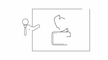 Cüzdandan çıkan bir satranç şövalyesinin sunumu stratejik finansal planlama ve yatırımı sembolize ediyor. Netlik için özetlendi.
