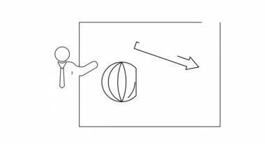 Küresel ekonomik kriz, azalan pazarlar ve mali zorlukları gösteren bir sunum. Bir sunucuyla kriz senaryosu çizer.