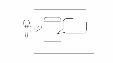 Mobil ödeme teknolojisi ve dijital işlemleri, finansal teknoloji tartışmaları ve iş sunumları için ideal bir sunum slaytı.