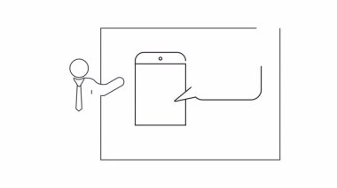 Bir cep telefonu uygulamasının negatif geri bildirim aldığını gösteren bir sunum, bir başparmak indirme simgesi ile gösterilmiştir. Uygulama geliştirme sorunları için ideal.