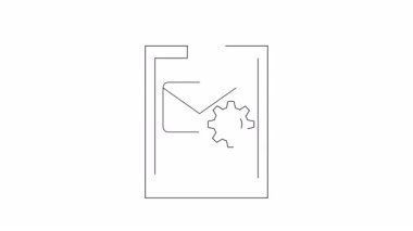 Bu otomasyon panosu ile e- posta işlerini optimize et. Görevleri yönetmek, iletişimi düzene sokmak ve üretkenliği artırmak. İş, teknoloji ve verimli iş akışı kavramları için ideal.