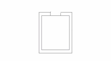 Animasyon tokalaşma yıldızı pano simgesi. İş anlaşmalarını, ortaklıkları ve başarılı işbirliklerini sembolize eder. Şirket sunumları ve eğitim videoları için mükemmel..