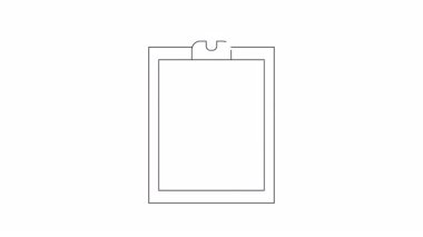 Bir dolar sikke ve asma kilidi gösteren basit bir animasyon, finansal güvenliği temsil ediyor. İş, finans ve güvenlikle ilgili projeler için mükemmel.