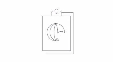 Küresel gizlilik politikasına uymayı temsil eden küresel bir büyüteçle panonun basit bir çizgisi..