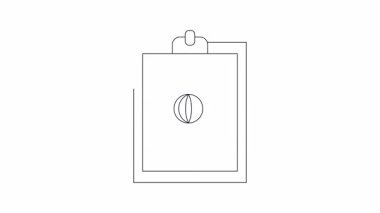 İçinde vites ve küre olan bir panonun canlandırılmış simgesi. Küresel ayarları, teknolojiyi, yönetimi ve organizasyonu temsil eder.