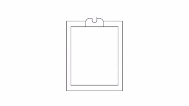 Akıllı telefon ve makas ikonlu bir panonun basit bir animasyonu. Sunumlar, web siteleri veya sosyal medya için mükemmel.