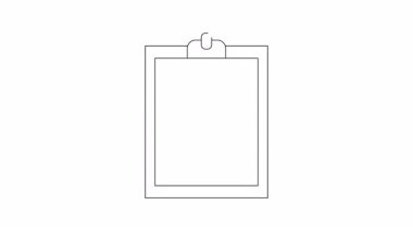 İnternet bankacılığının basit bir çizimi, bir cep telefonu ve bir panoda para çantası sembolü..