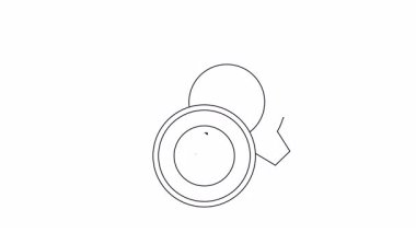 Büyüteç altında dolar işareti olan bir animasyon teçhizatı, iş operasyonlarında maliyet optimizasyonu ve verimliliği sembolize ediyor..