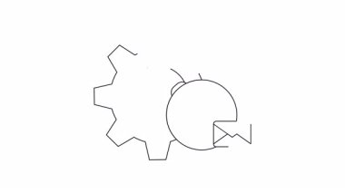 Bir vites, bomba ve e-posta ikonu teknik tehditleri ve iletişim zayıflıklarını sembolize eder. Güvenlik, bilişim ve risk yönetimi içeriği için ideal.