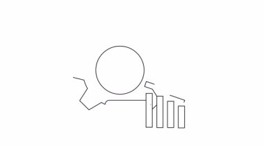 Bir vites, kredi kartı ve aşağı doğru eğilimli grafikle finansal otomasyon tasviri, otomatik finansal süreçleri ve potansiyel riskleri sembolize eder..