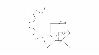 Animasyon simgesi e-posta entegrasyonunu gösteriyor, bağlantıyı ve kusursuz iş akışını sembolize ediyor. Teknoloji, iş ve iletişim projeleri için mükemmel.