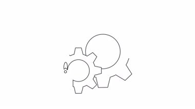 Dişlilerin ve fiyat etiketinin yer aldığı bir çizgi çizimi, değer, maliyet ve mekanik süreçleri sembolize eder..