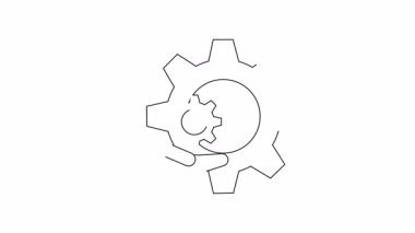 El ele tutuşmak, teknolojiyi, sanayiyi ve yeniliğin gücünü sembolize etmek. Mühendislik, mekanik ve gelişim kavramlarını göstermek için mükemmel..