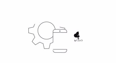 Yükleme ayarlarına sahip bir telefonun canlandırılması, mobil yapılandırmayı sembolize etmek ve sorunsuz veri yönetimi için bulut entegrasyonu.