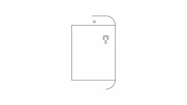 Bir kişinin basamakları tırmanmasını gösteren mobil bir uygulama, uygulama geliştirme ve kullanıcı katılımında ilerleme ve başarıyı simgeliyor.