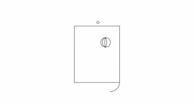 Küresel dağıtım uygulaması simgesi için basit bir animasyon konsepti, akıllı telefon ekranında bir küre taşıyan birinin görüntüsü.