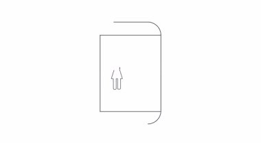 Analitiği aşağı yönlü bir eğilim ile gösteren mobil bir uygulama, kullanıcı katılımında veya performans ölçümlerinde bir düşüş göstermektedir. Uygulama kullanımındaki zorlukları gözler önüne serer.