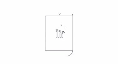 Analitik görüntüleme, uygulama performans takibi ve iş görüşleri ve karar verme süreci için kullanıcı bağlama analizini temsil eden bir akıllı telefon çizimi.