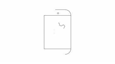 Gelişmiş kullanıcı deneyimi için kusursuz entegrasyonu ve optimizasyonu sembolize eden bir mobil uygulama güncelleme simgesinin parlak bir animasyonu. Teknoloji dersleri ve uygulama geliştirme içeriği için mükemmel.